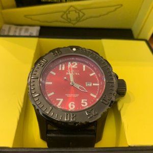 Red Invicta Watch model 5646